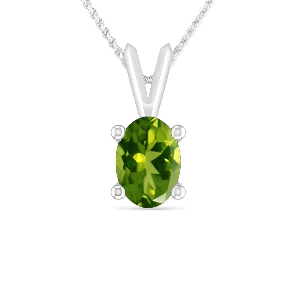 White Gold - Peridot