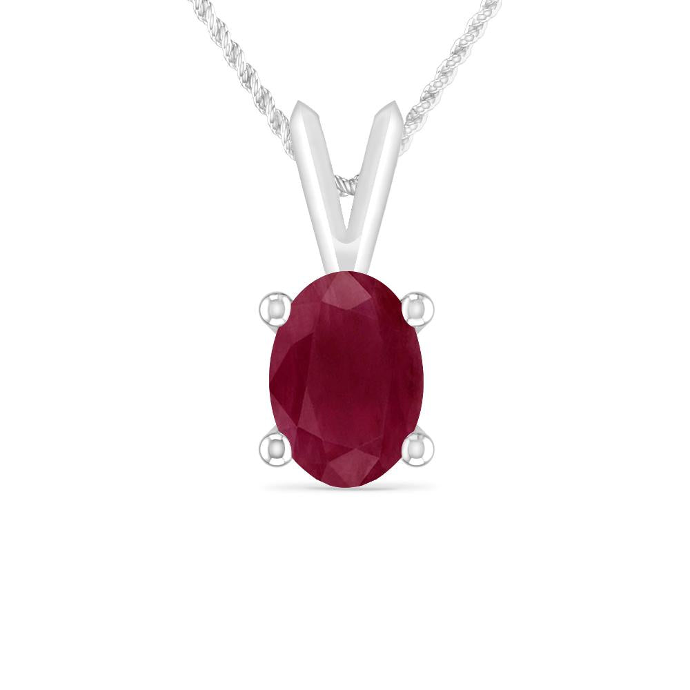 White Gold - Ruby