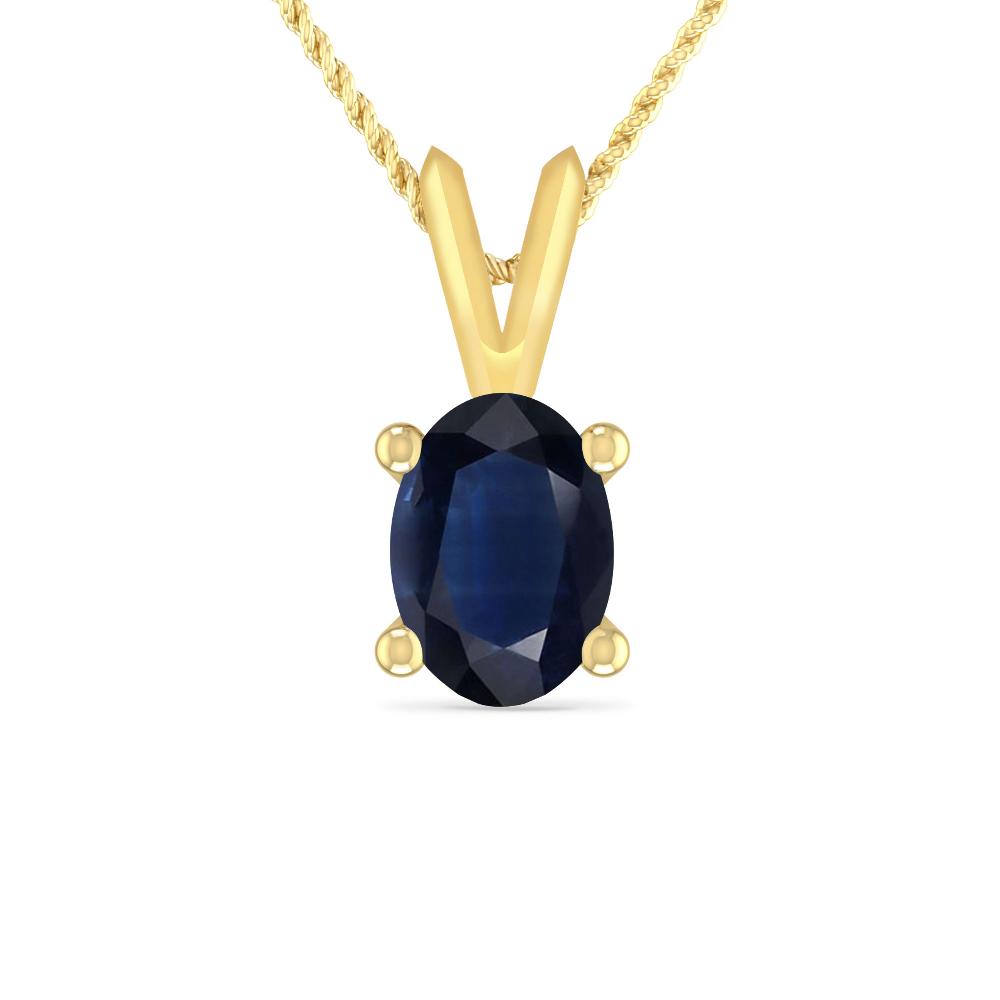 Yellow Gold - Sapphire