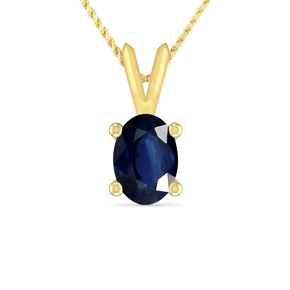 Yellow Gold - Sapphire