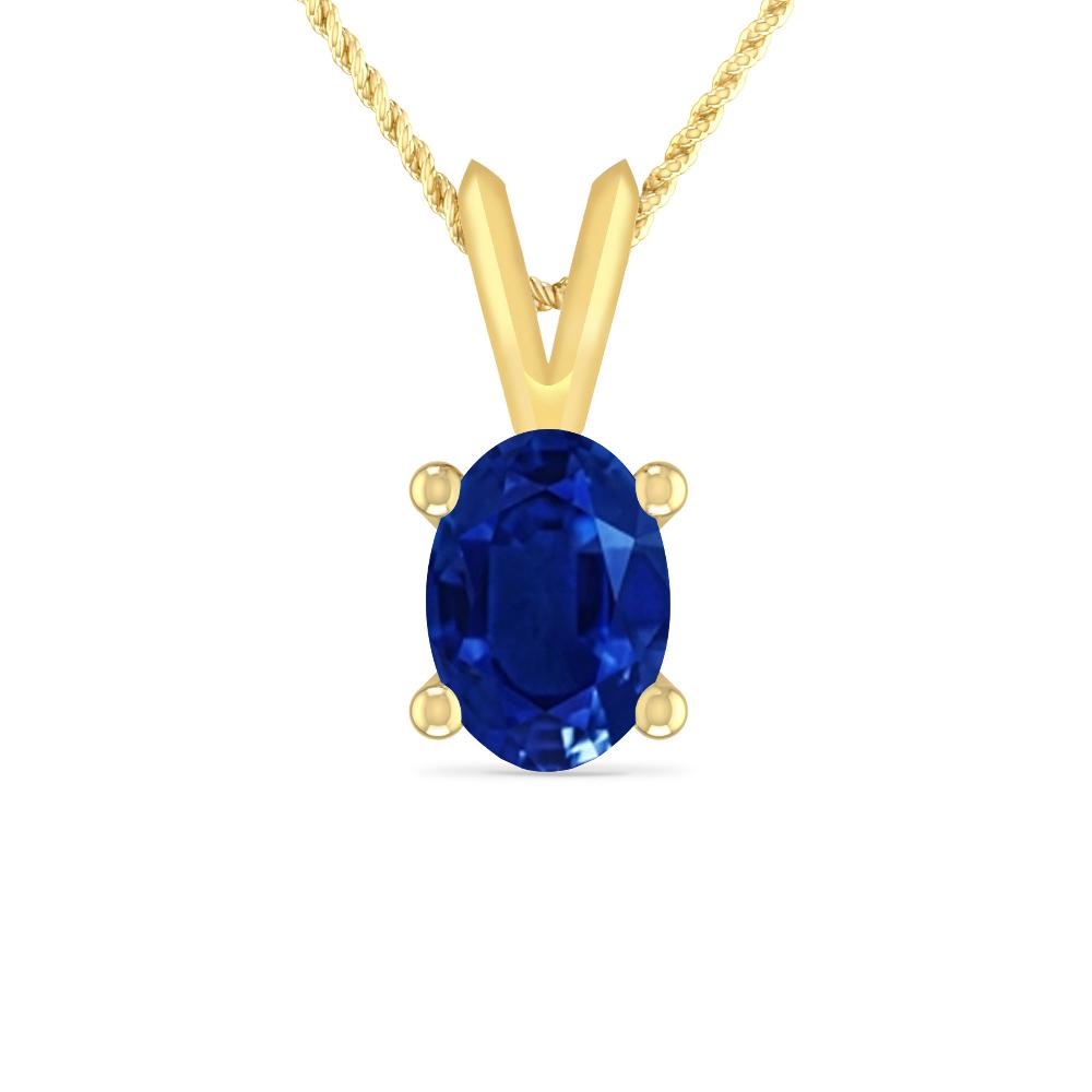 Yellow Gold - Sapphire