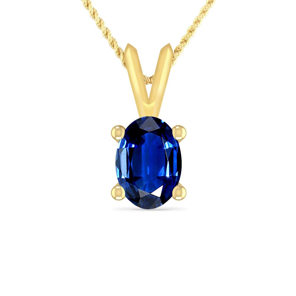 Yellow Gold - Sapphire