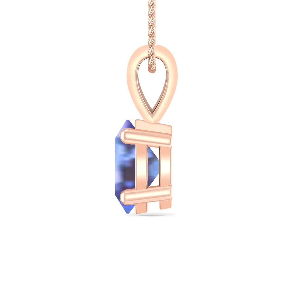 Rose Gold - Tanzanite