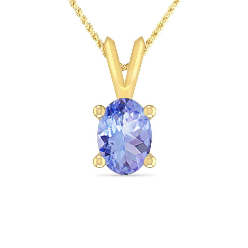 Yellow Gold - Tanzanite