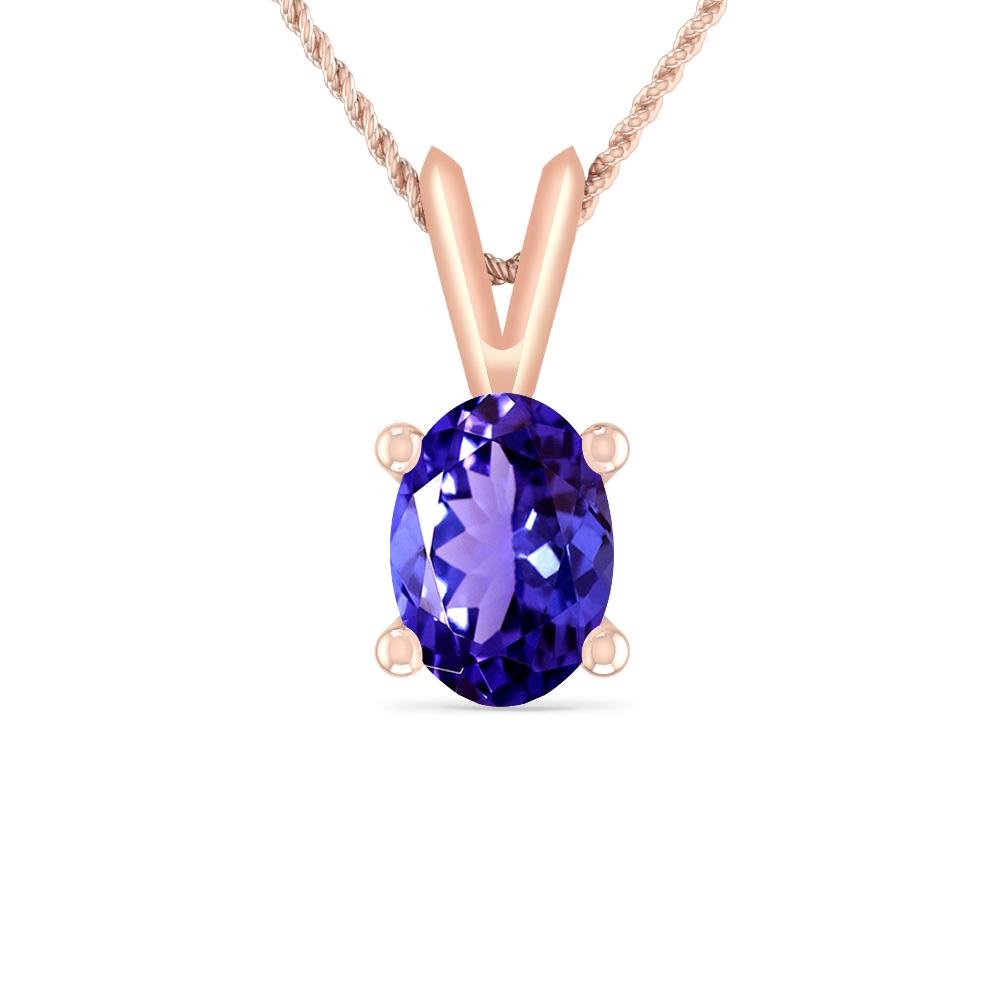 Rose Gold - Tanzanite