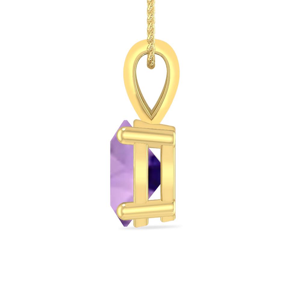 Yellow Gold - Amethyst