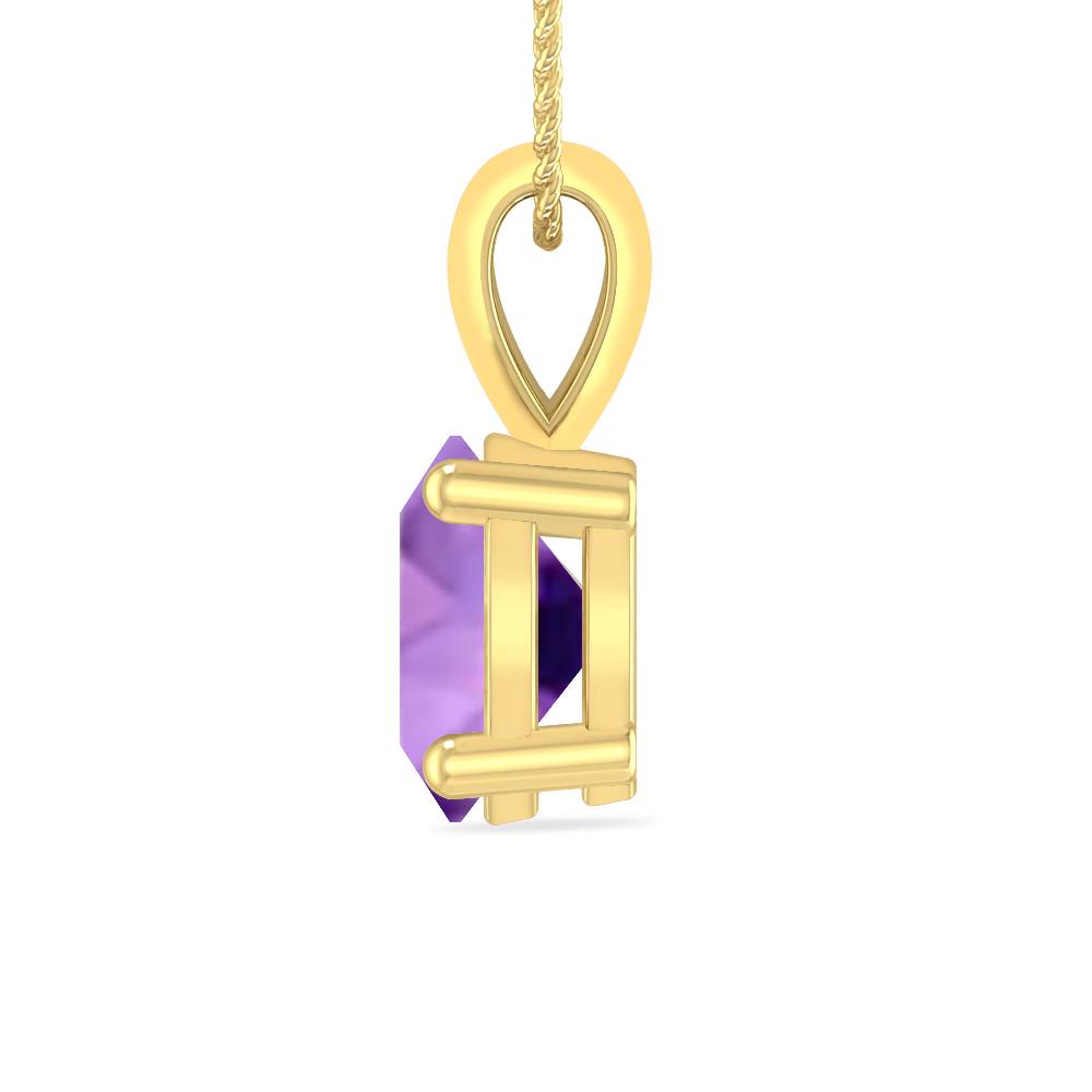 Yellow Gold - Amethyst