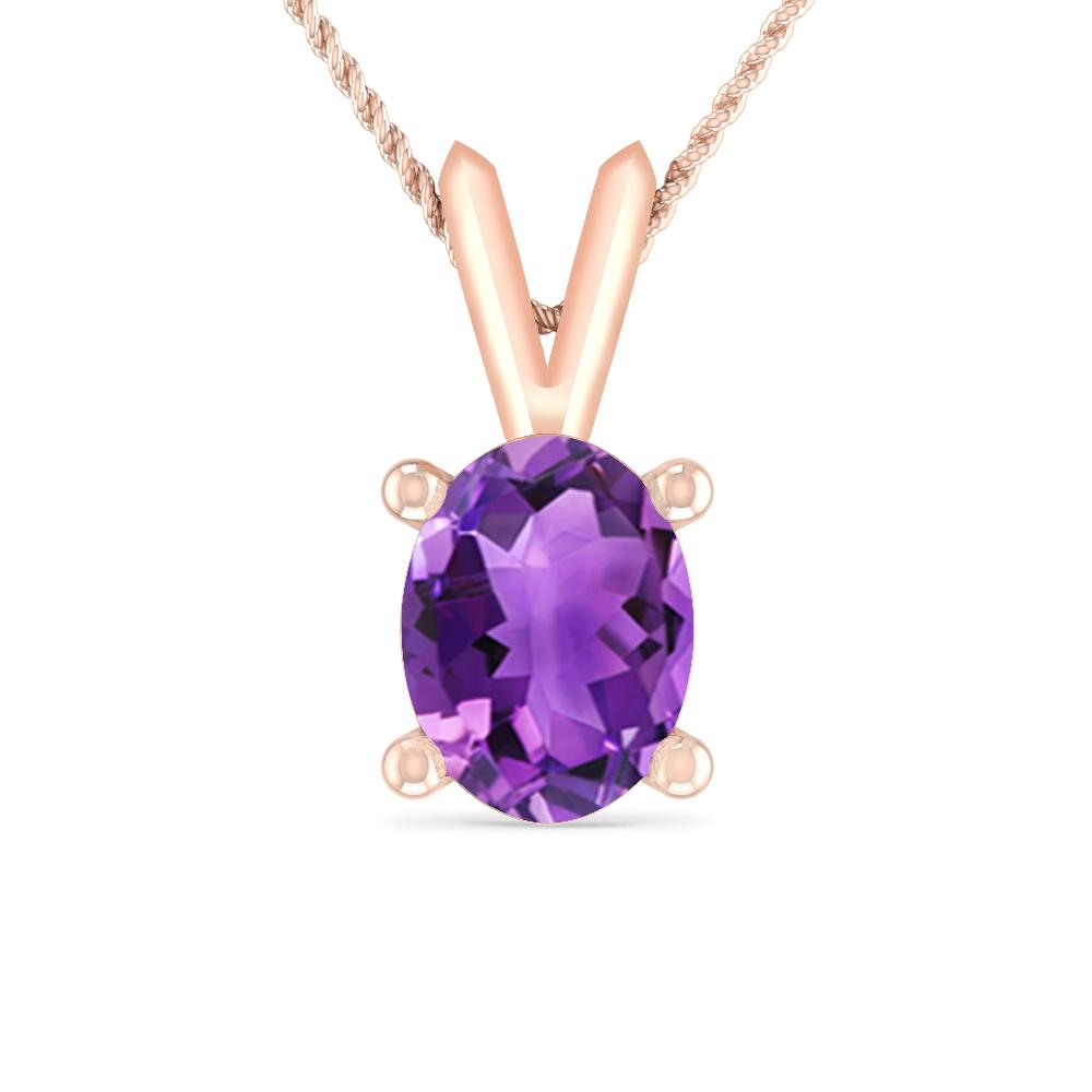 Rose Gold - Amethyst