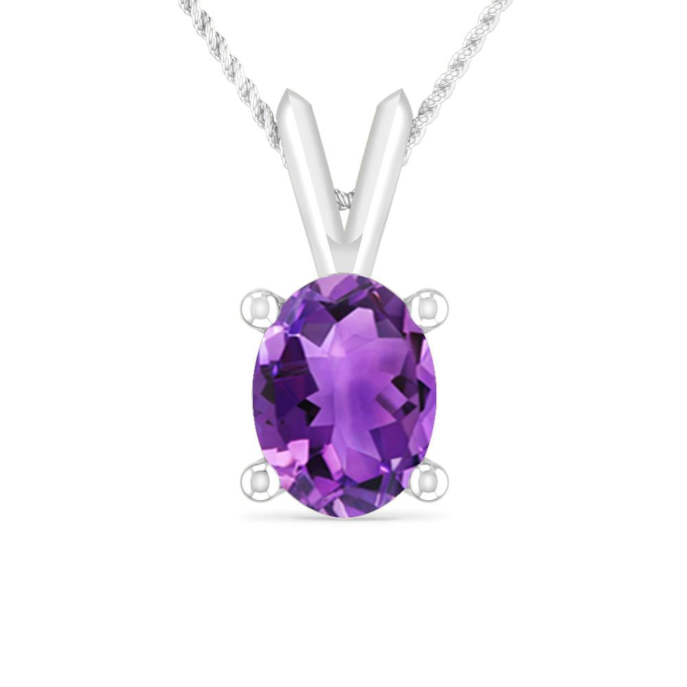 White Gold - Amethyst