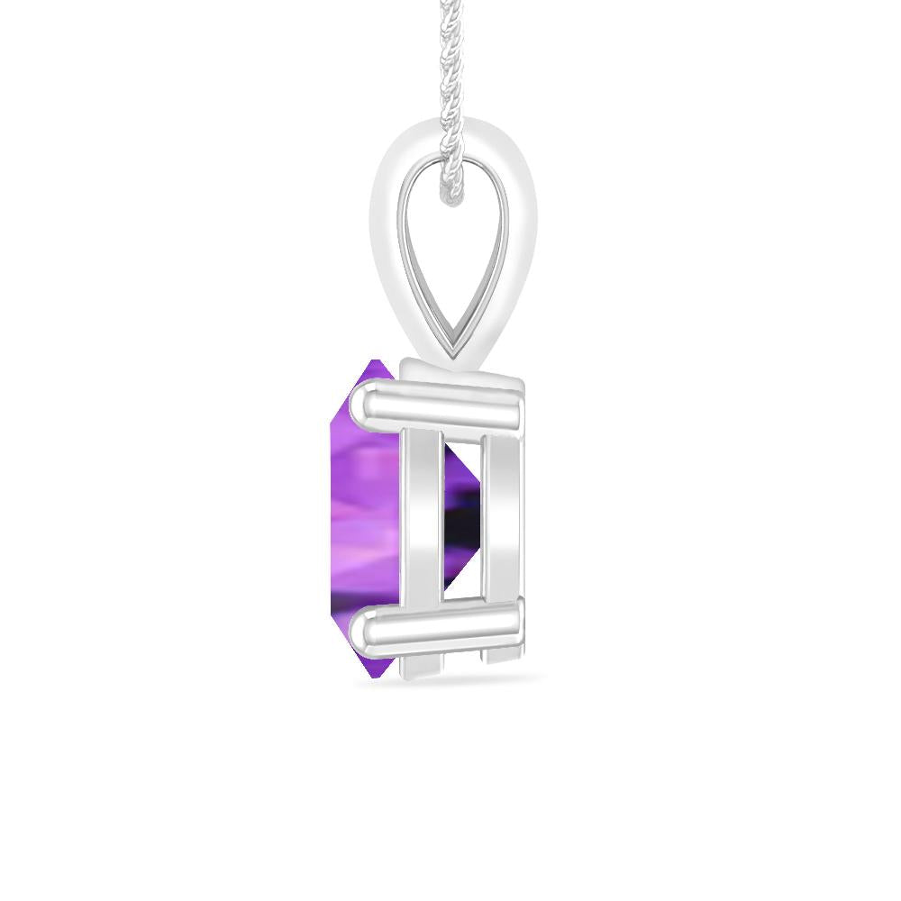 White Gold - Amethyst