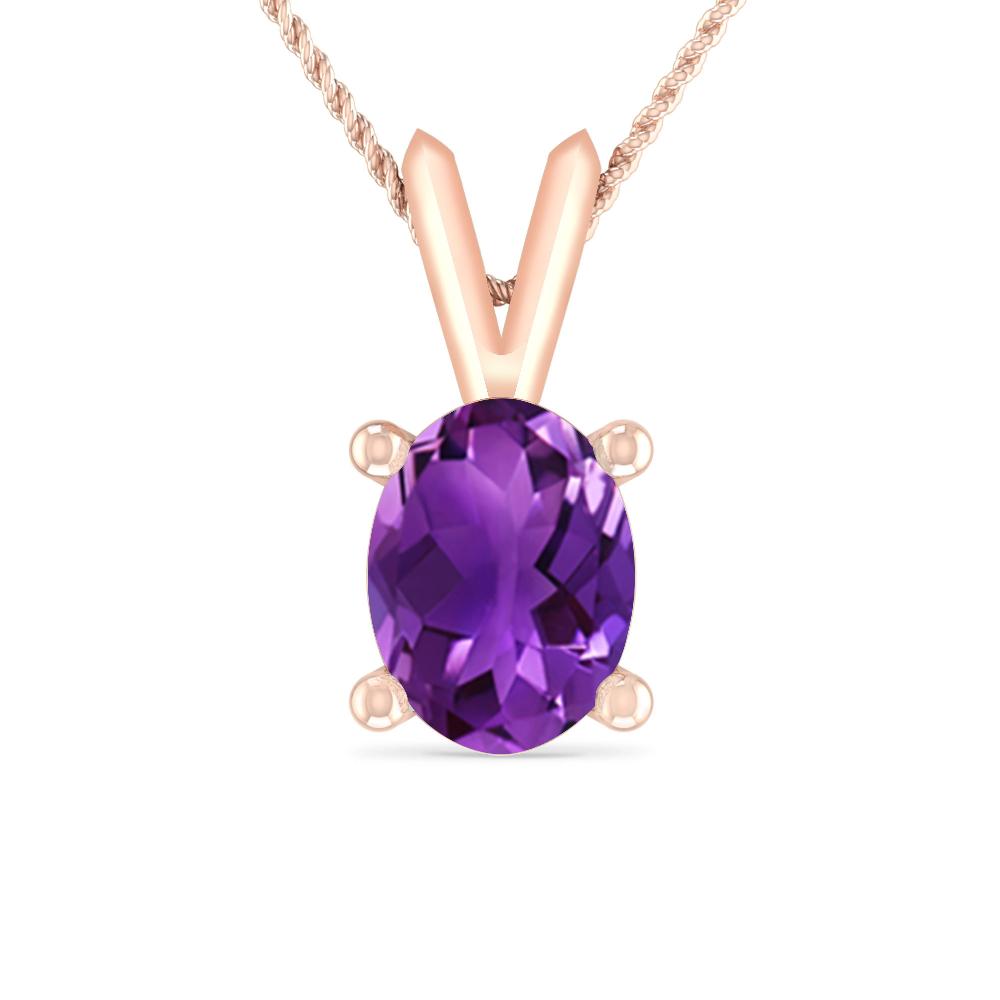 Rose Gold - Amethyst