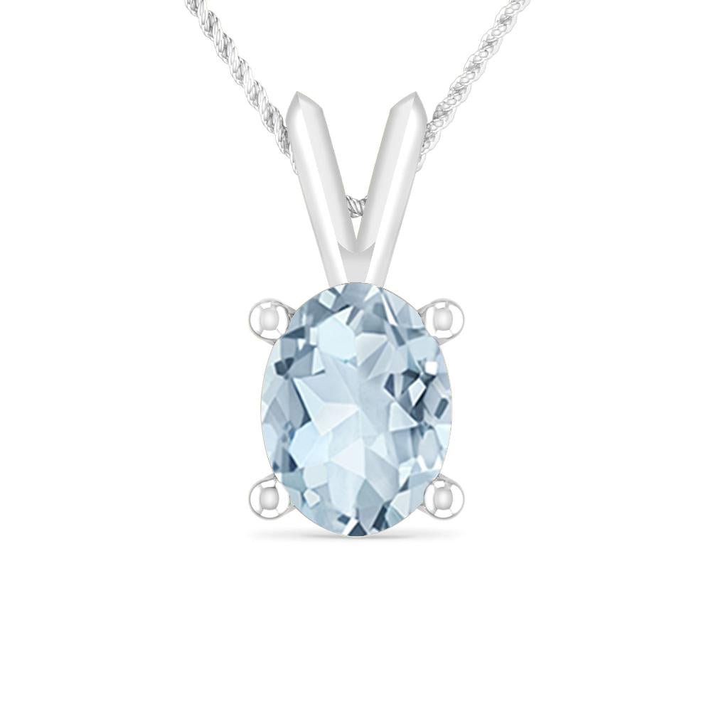 White Gold - Aquamarine