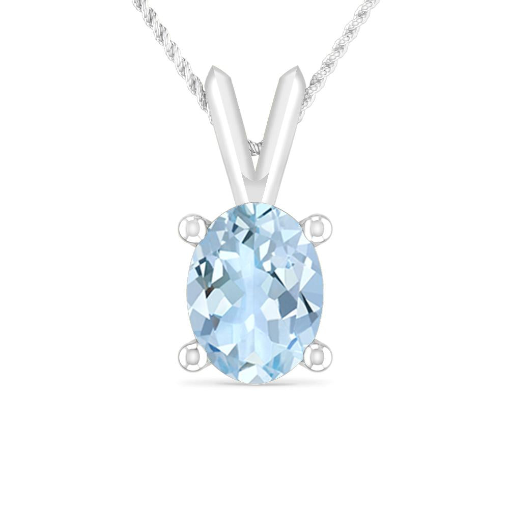 White Gold - Aquamarine