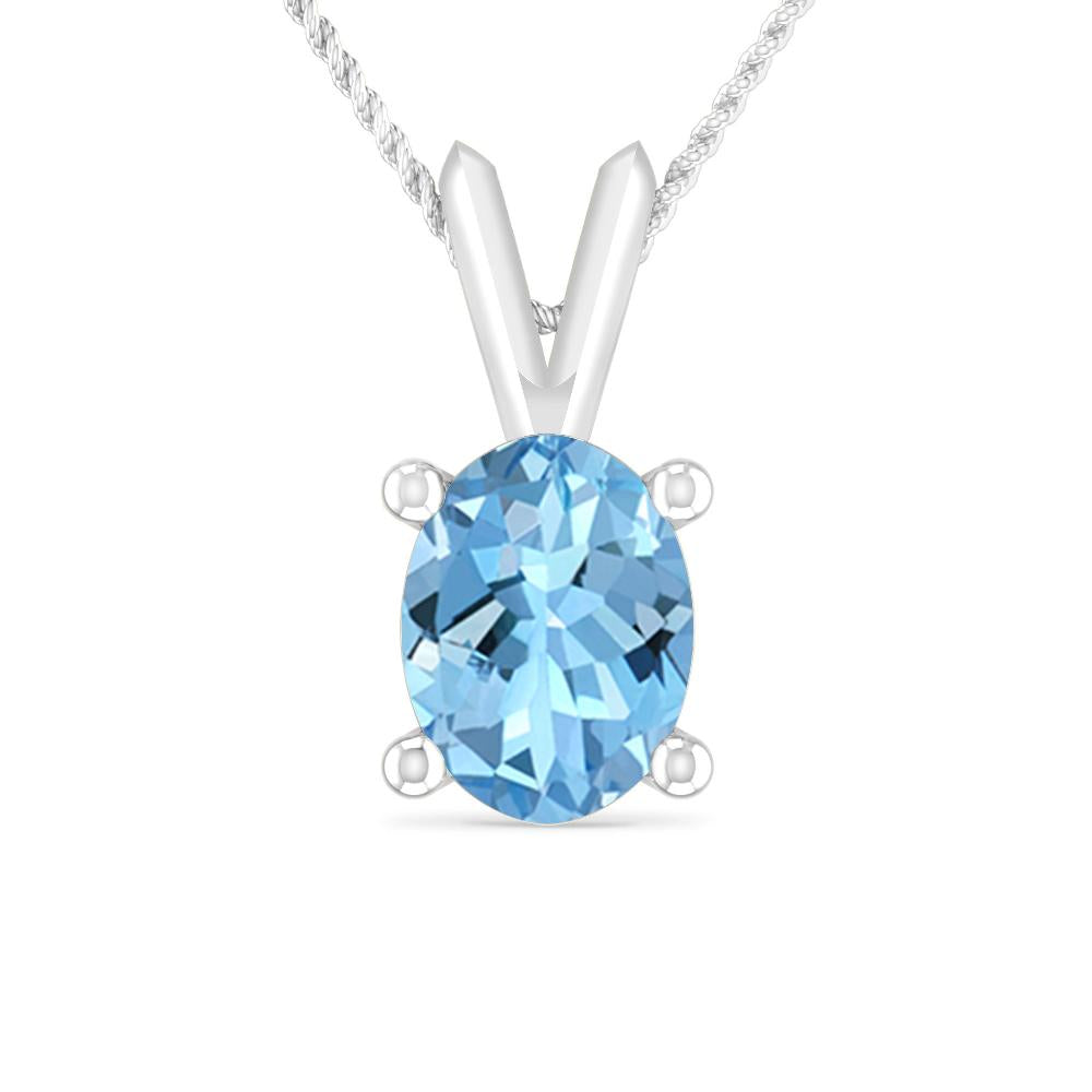 White Gold - Aquamarine