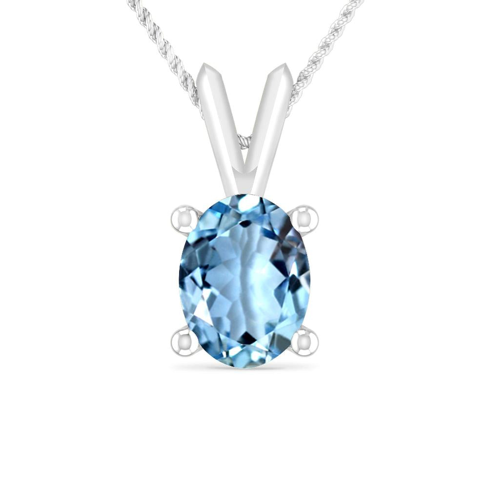 White Gold - Aquamarine