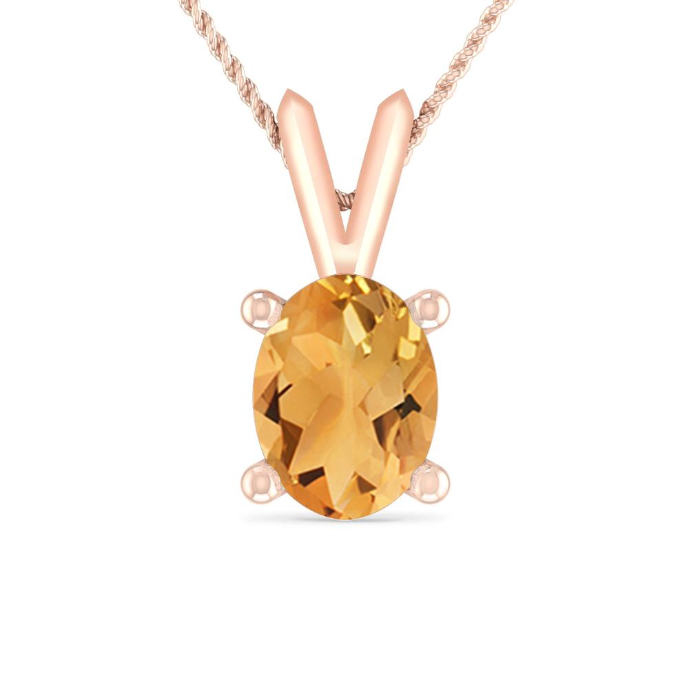 Rose Gold - Citrine