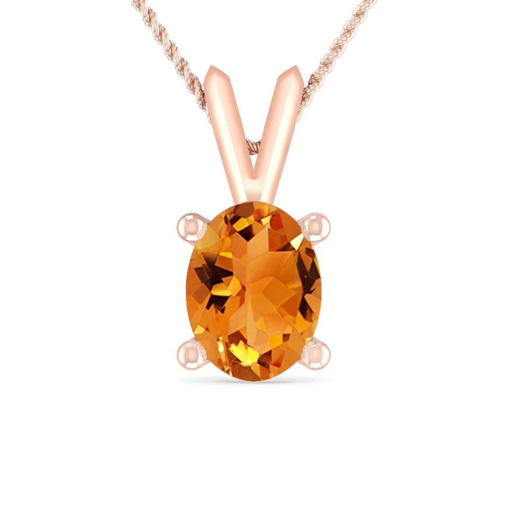 Rose Gold - Citrine