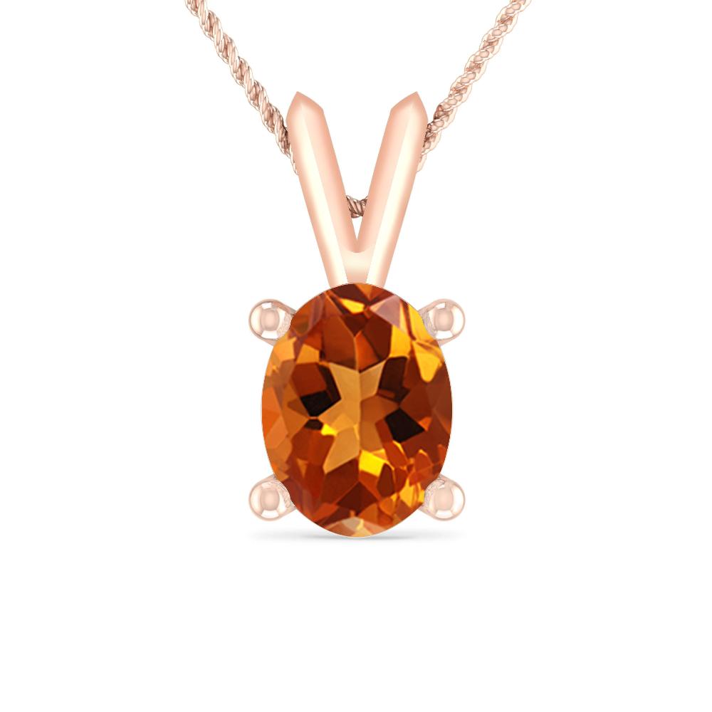 Rose Gold - Citrine