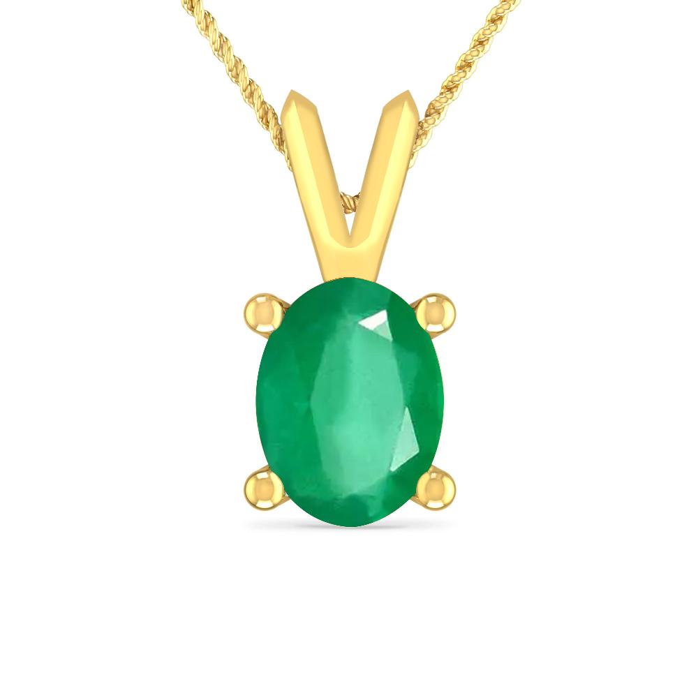 Yellow Gold - Emerald