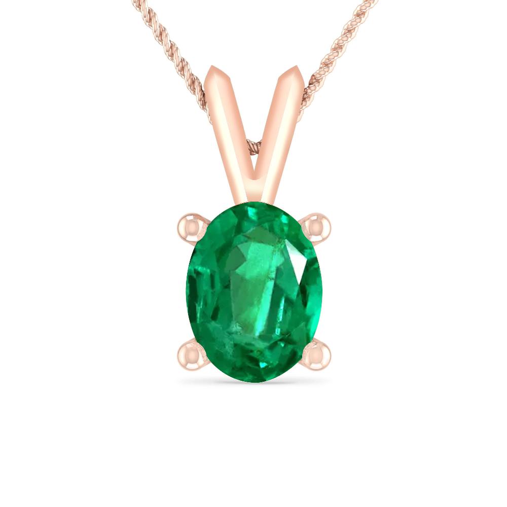 Rose Gold - Emerald