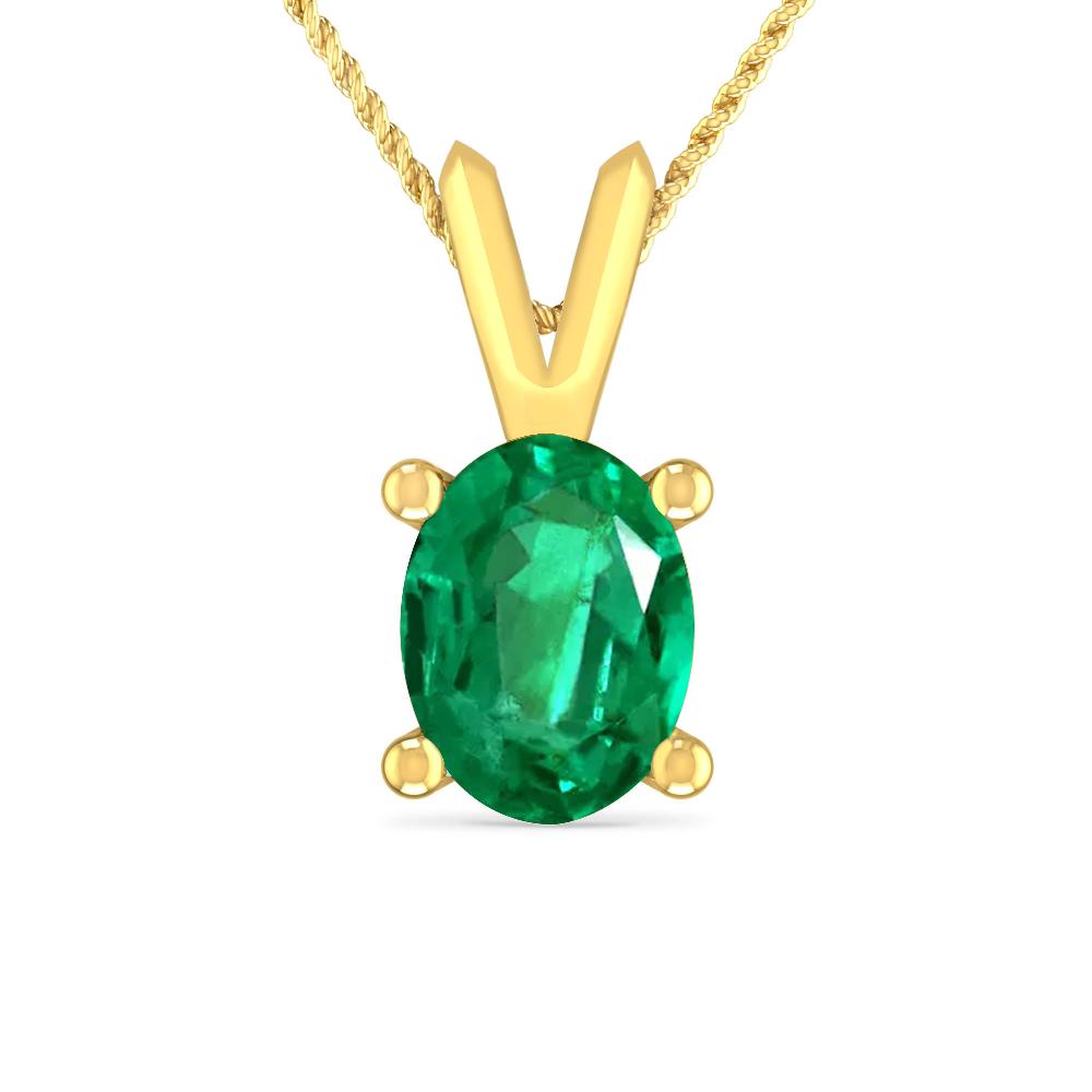 Yellow Gold - Emerald