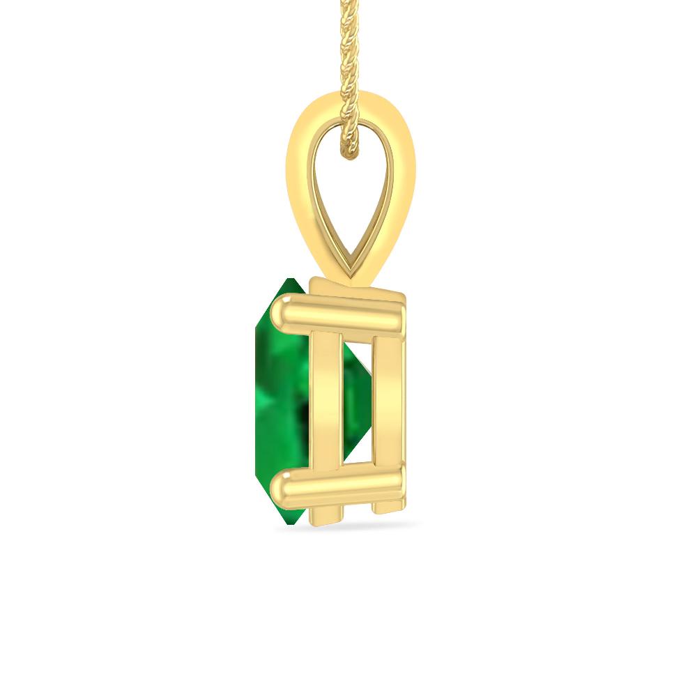 Yellow Gold - Emerald