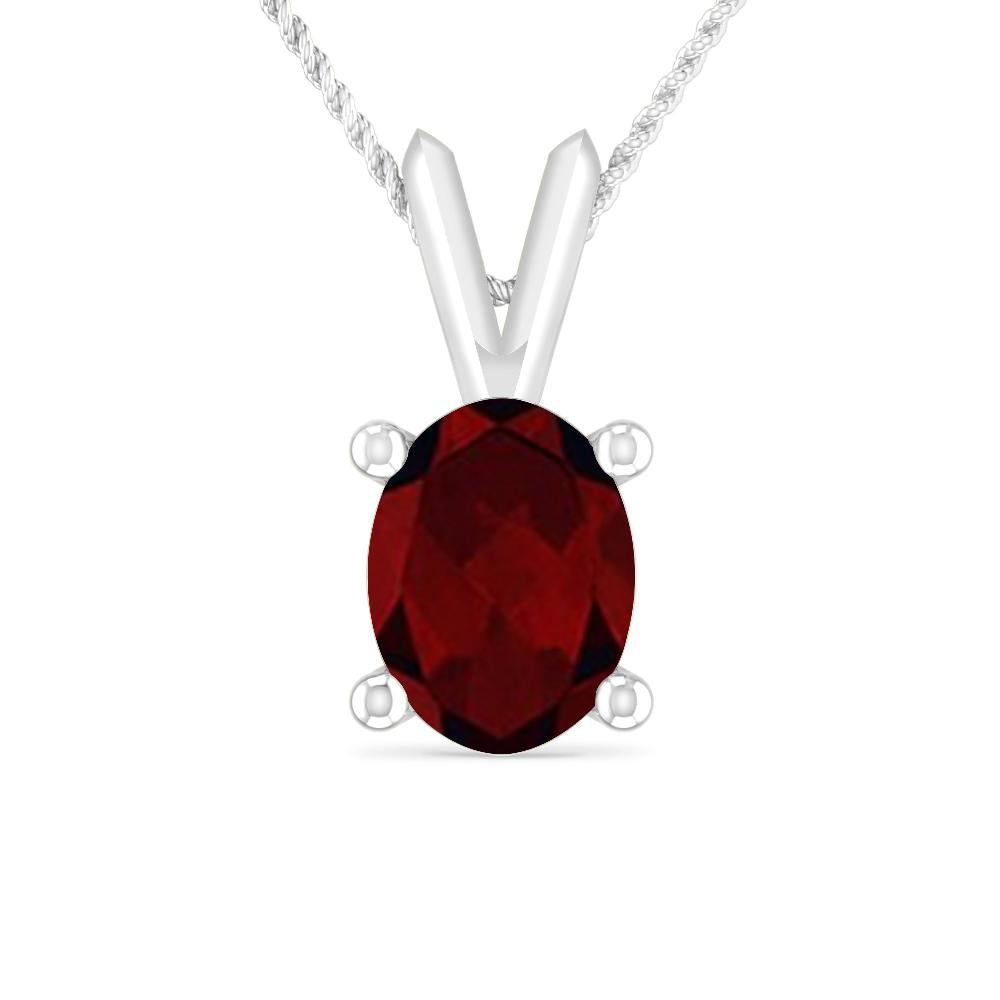 White Gold - Garnet