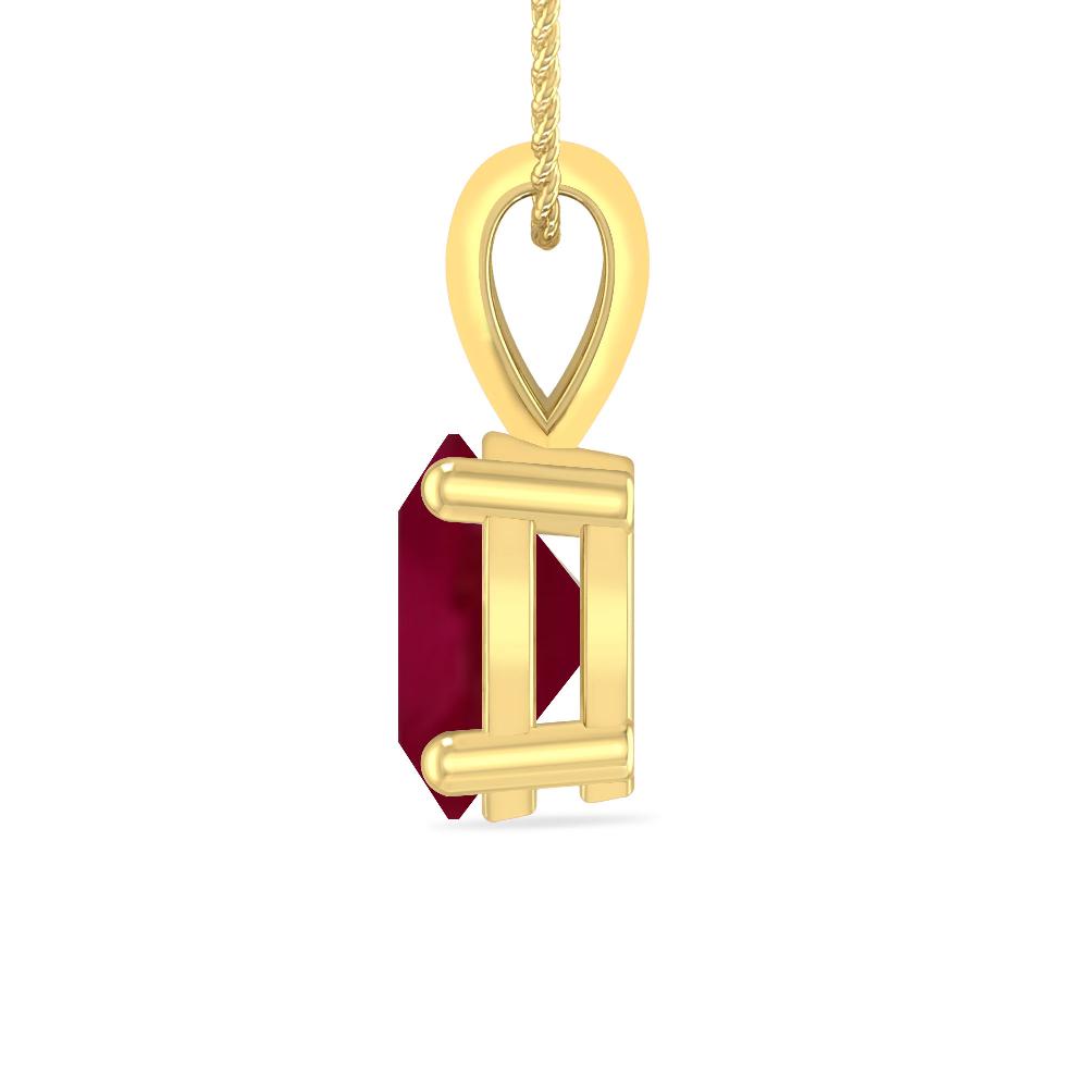 Yellow Gold - Garnet