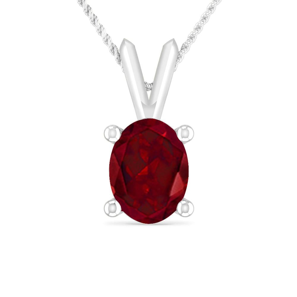 White Gold - Garnet