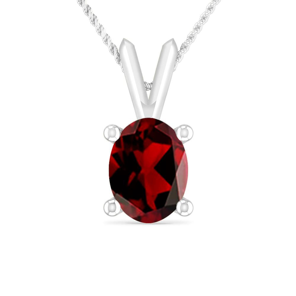 White Gold - Garnet