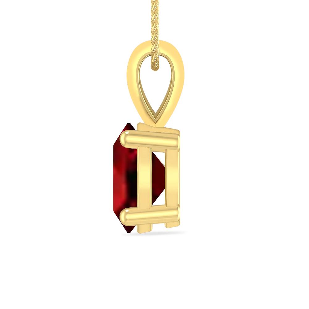 Yellow Gold - Garnet