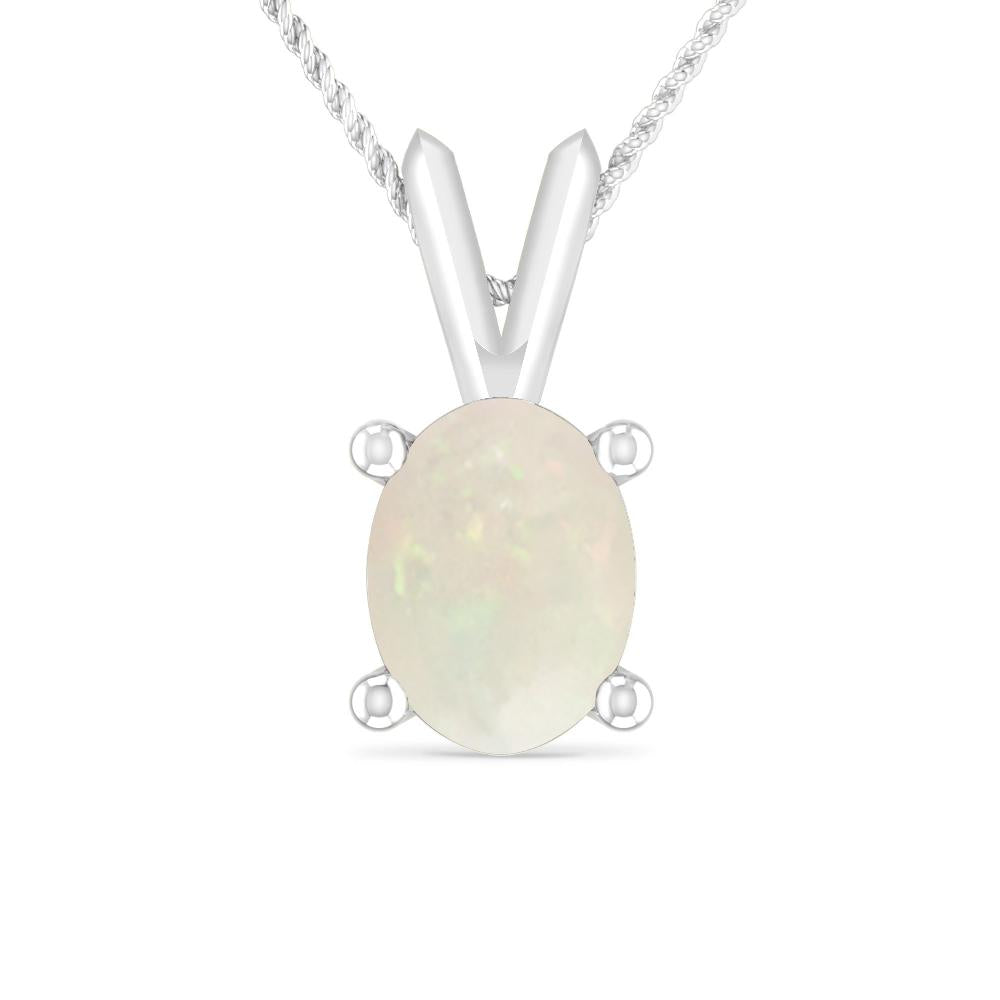 White Gold - Opal