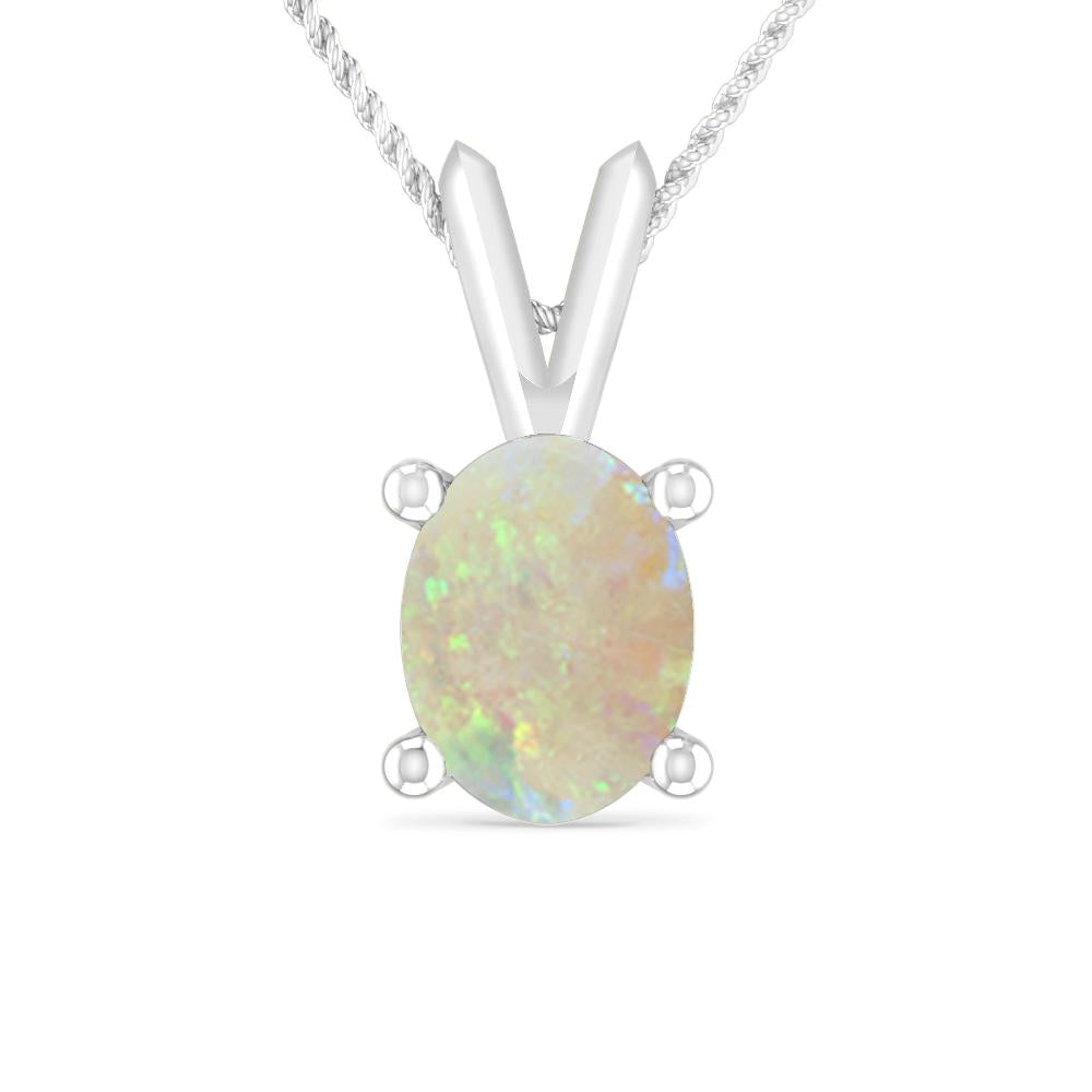 White Gold - Opal