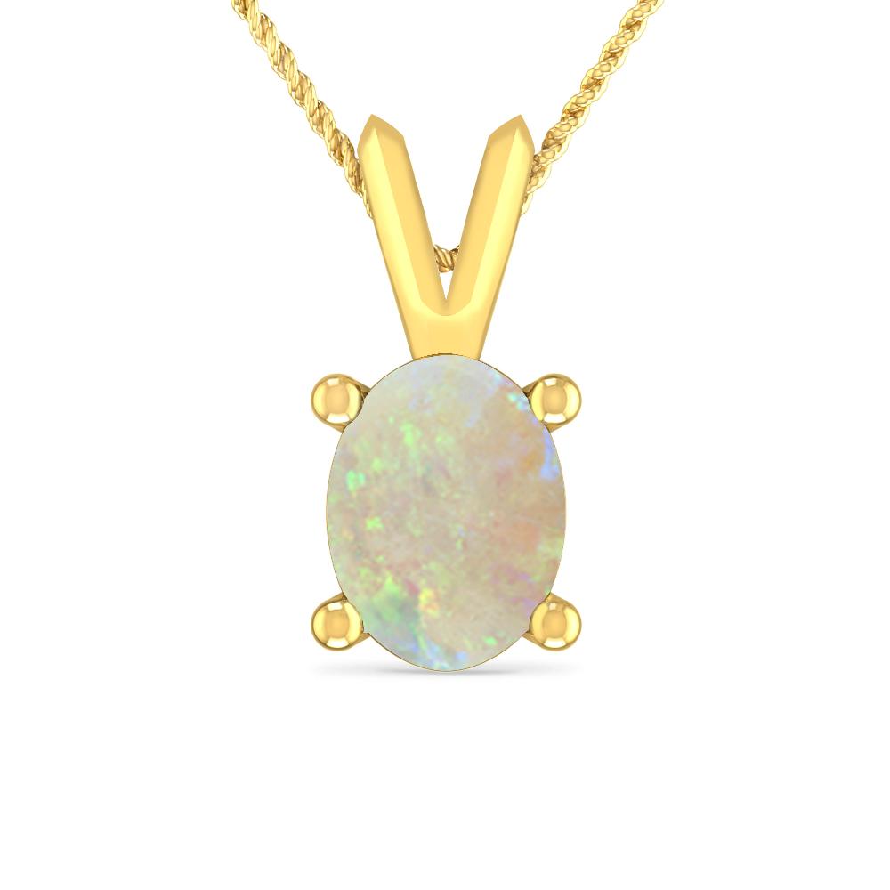 Yellow Gold - Opal