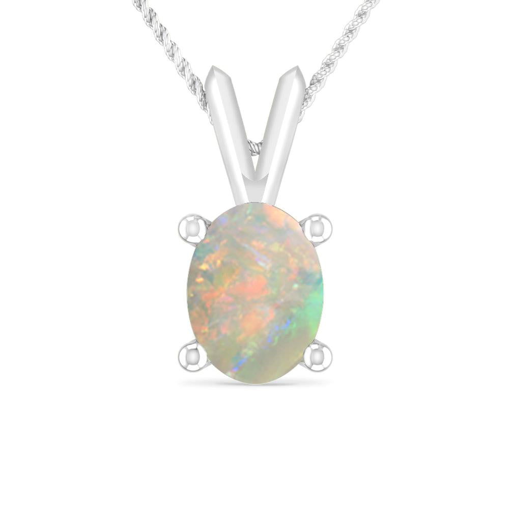 White Gold - Opal