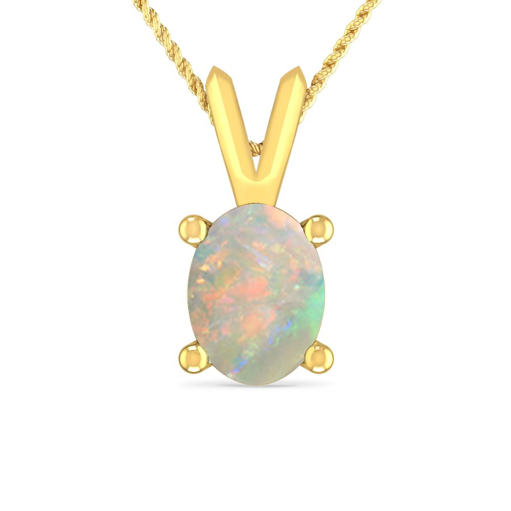 Yellow Gold - Opal