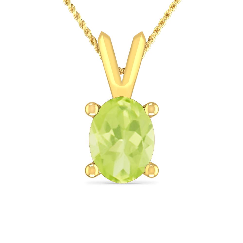 Yellow Gold - Peridot