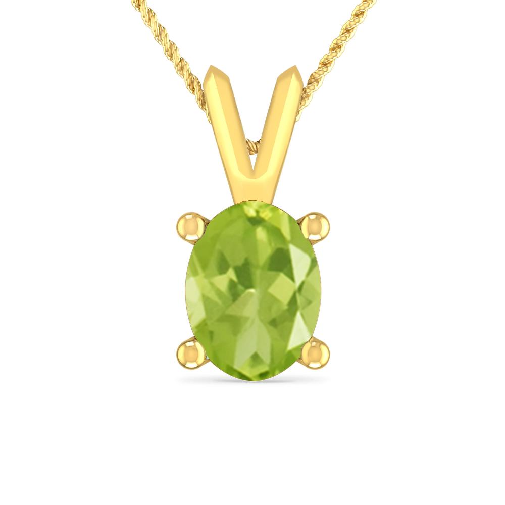 Yellow Gold - Peridot