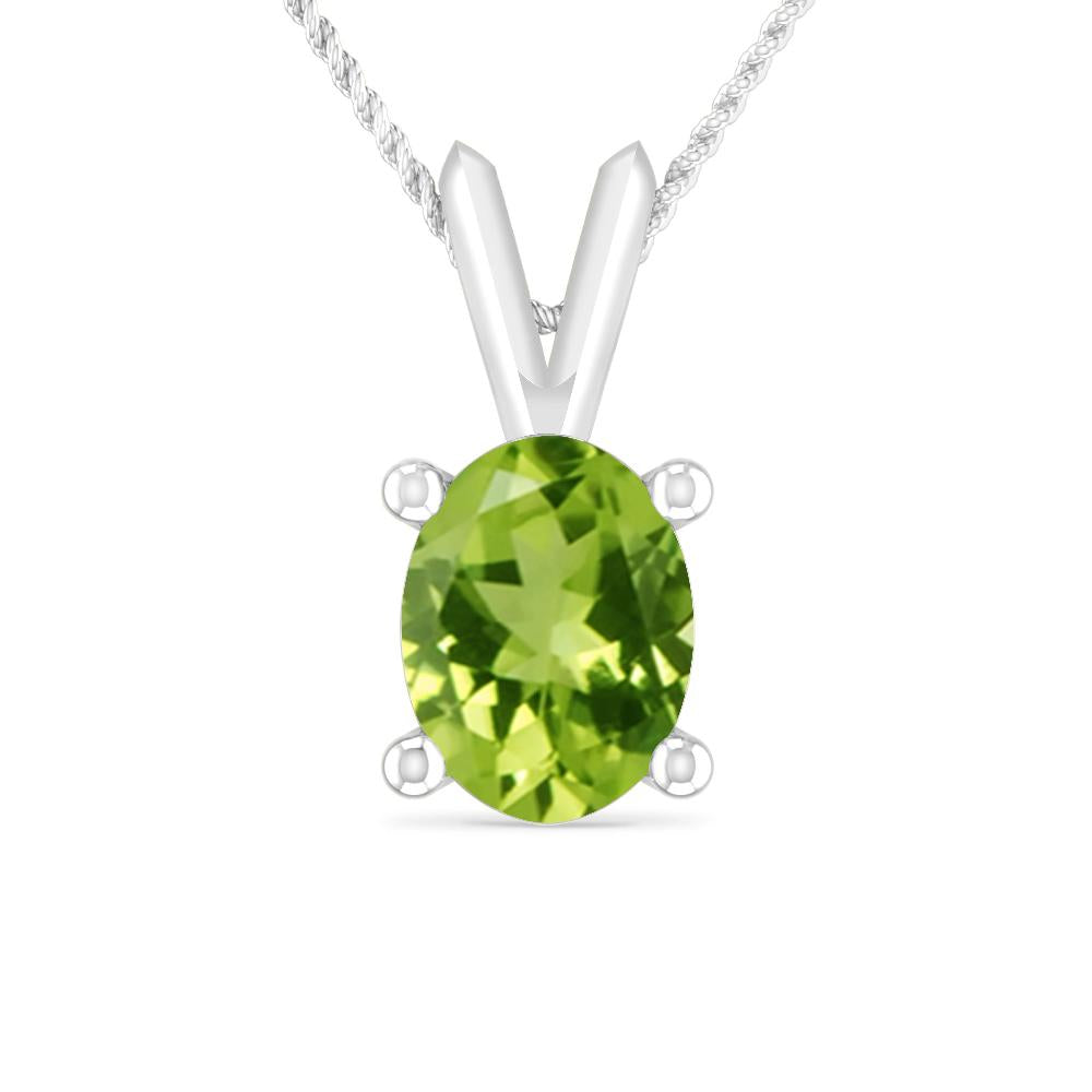 White Gold - Peridot