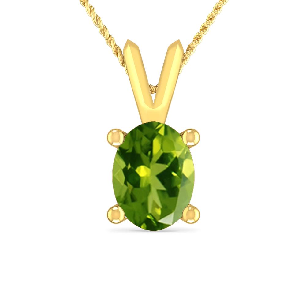 Yellow Gold - Peridot