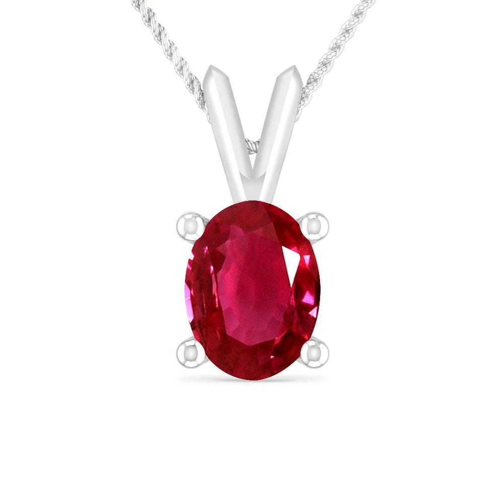 White Gold - Ruby