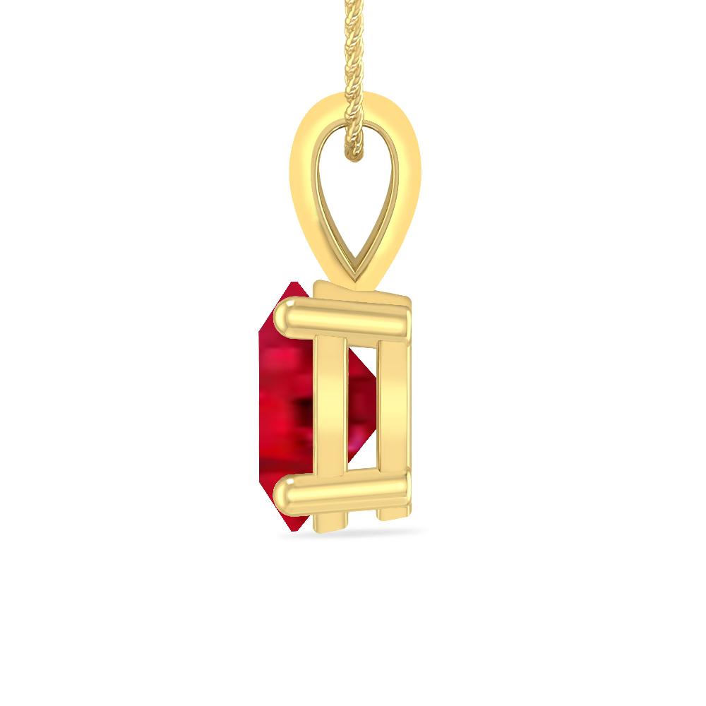 Yellow Gold - Ruby