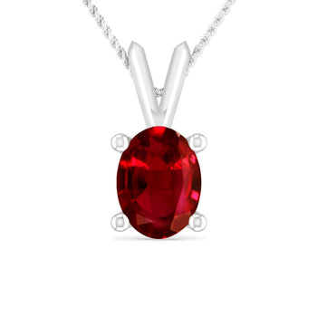 White Gold - Ruby