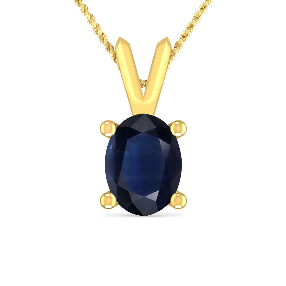 Yellow Gold - Sapphire