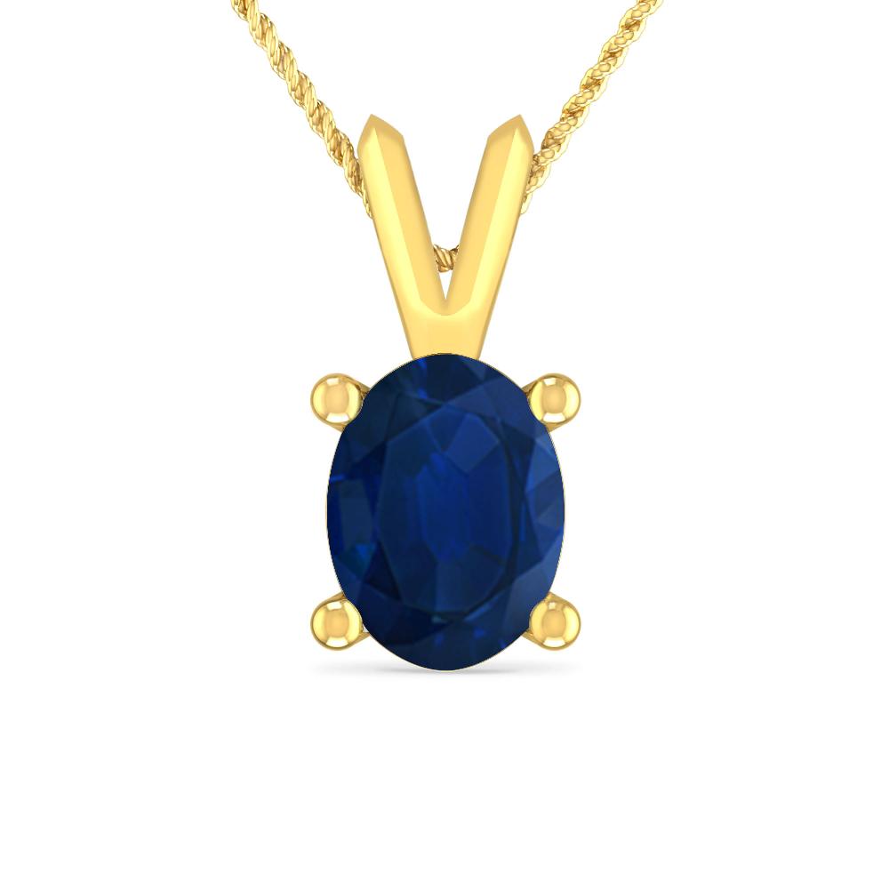 Yellow Gold - Sapphire