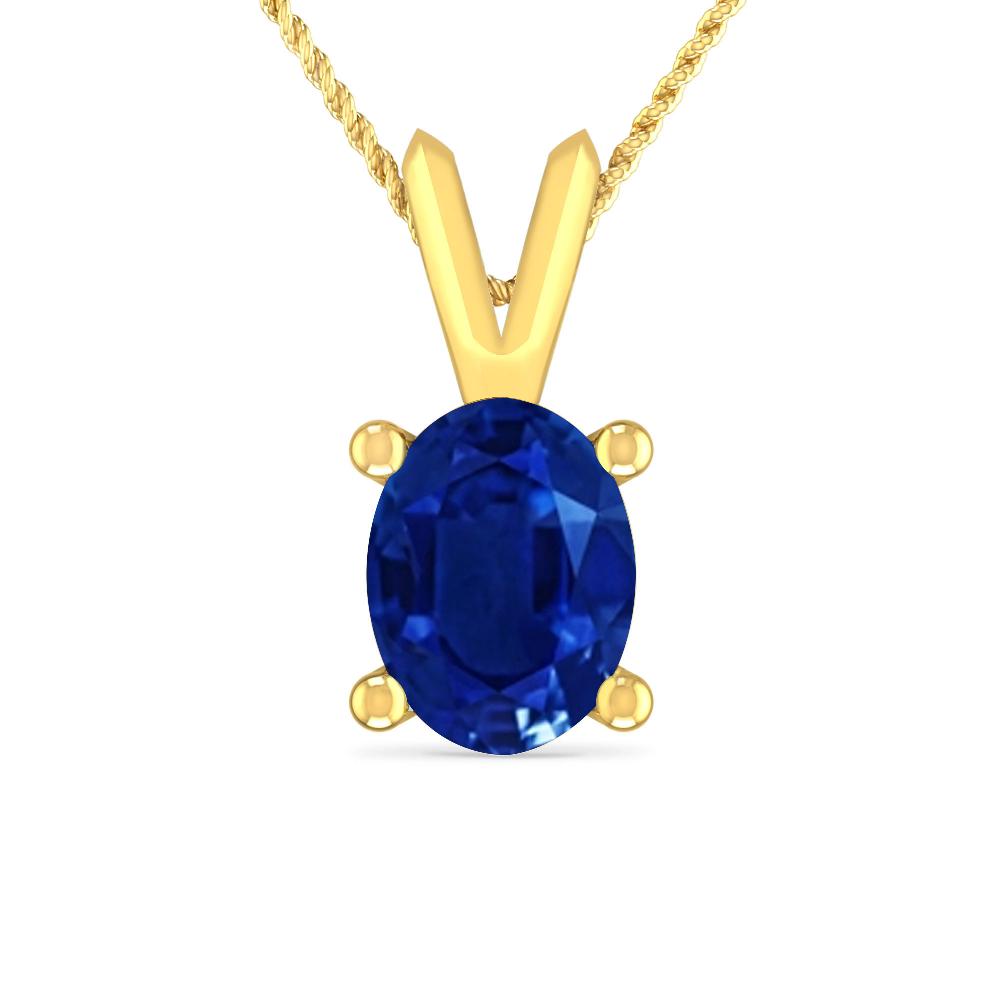 Yellow Gold - Sapphire