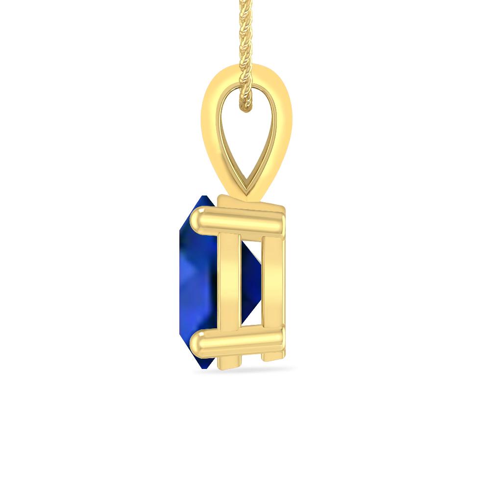 Yellow Gold - Sapphire