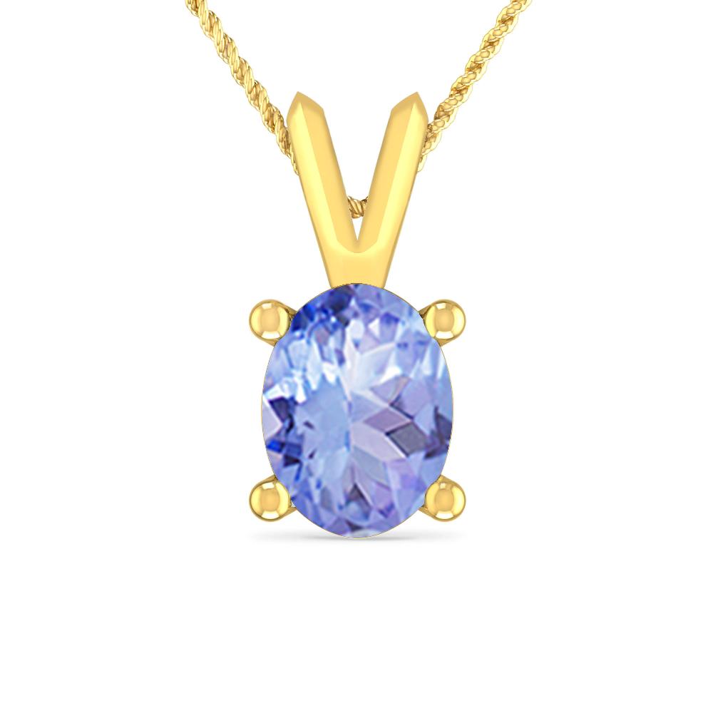 Yellow Gold - Tanzanite