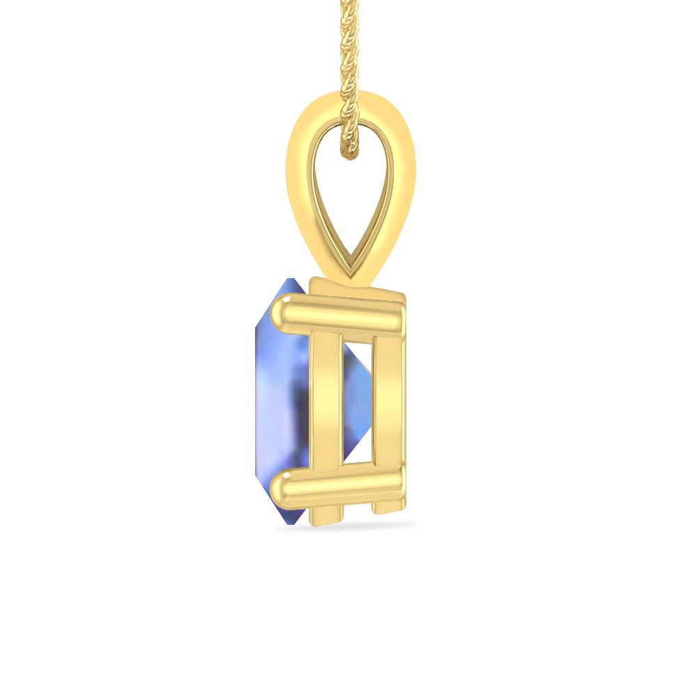 Yellow Gold - Tanzanite