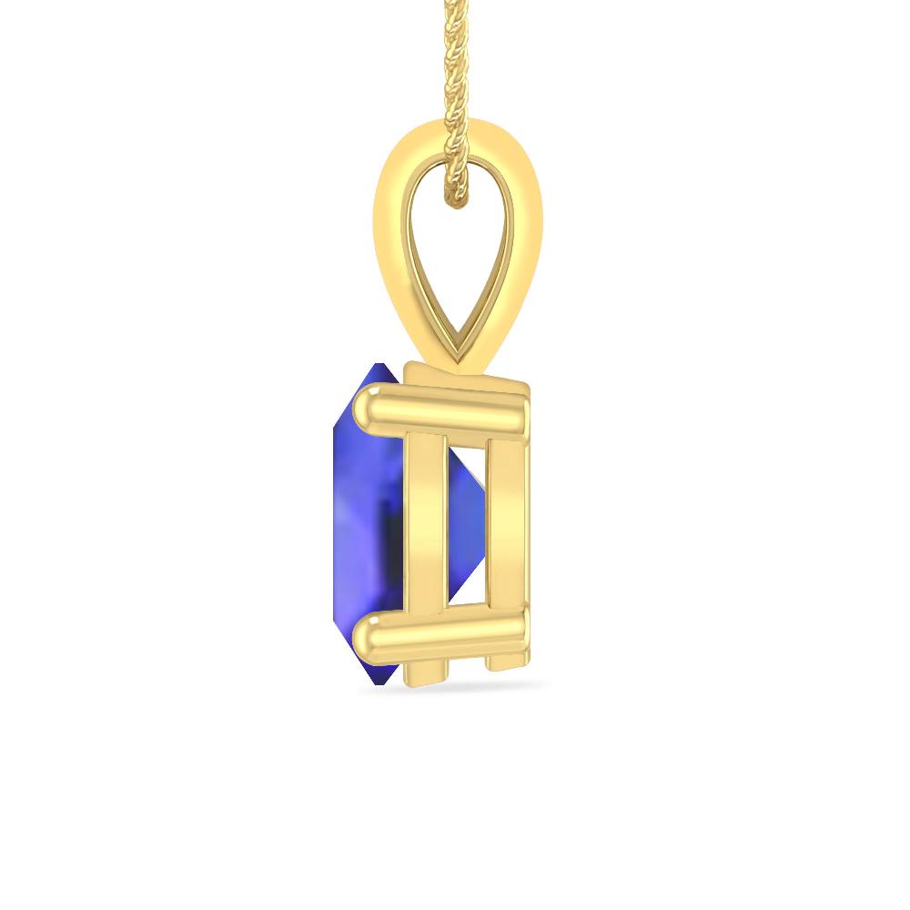 Yellow Gold - Tanzanite